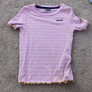 Girls Pink Levi Shirt